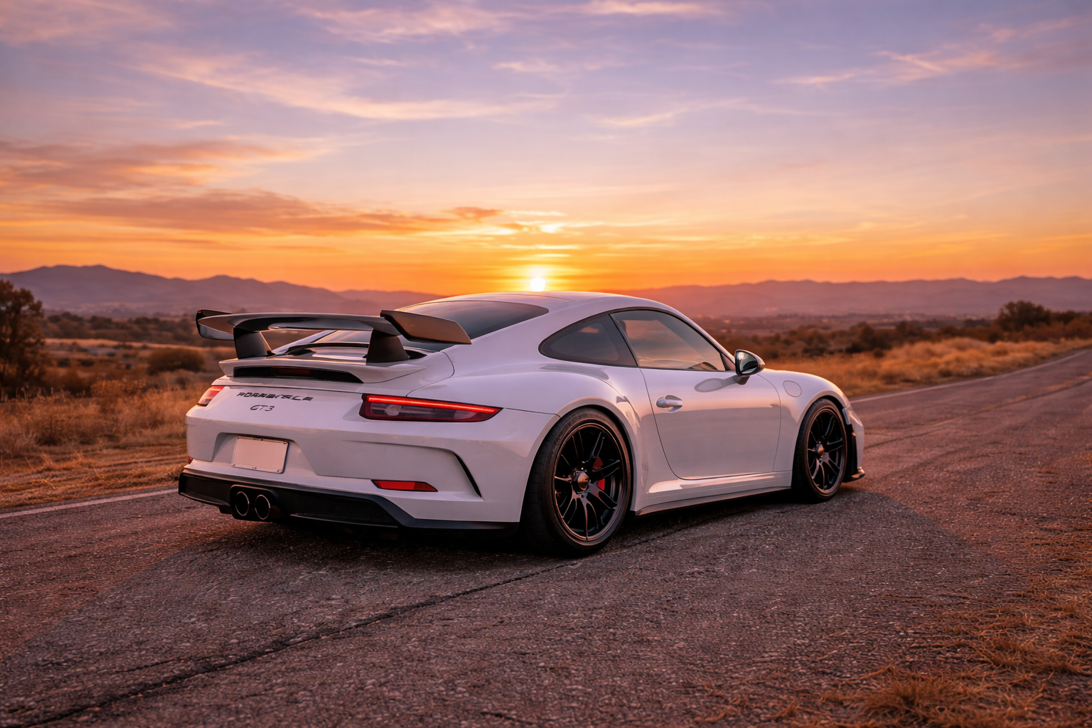 Arrière Porsche 911 GT3